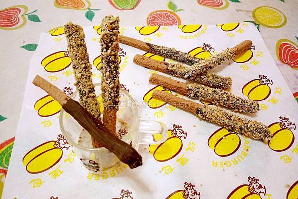 巧克力饼干棒