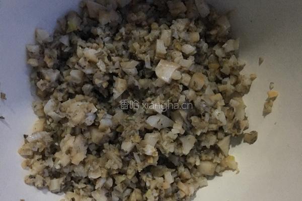 鲍鱼虾仁水饺的做法图解3