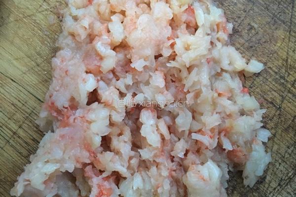鲍鱼虾仁水饺的做法图解4