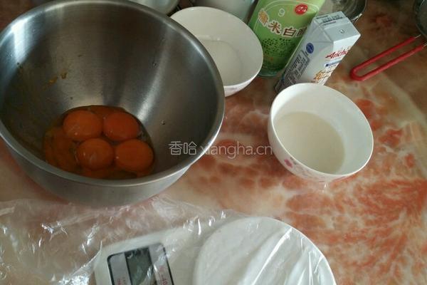 福字蛋糕的做法图解1