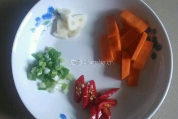 双椒炒肉干的做法图解4
