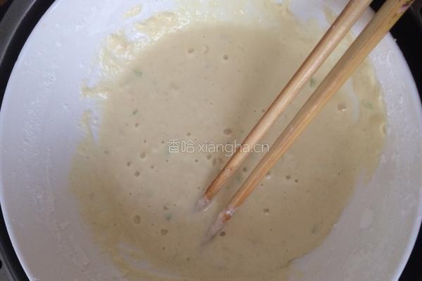 糯香豆渣煎饼的做法图解4