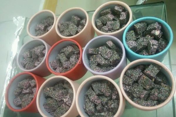 黑芝麻牛扎糖的做法图解15