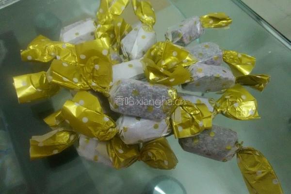 黑芝麻牛扎糖的做法图解12