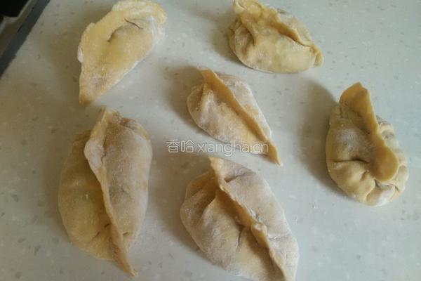 素菜饺子的做法图解6