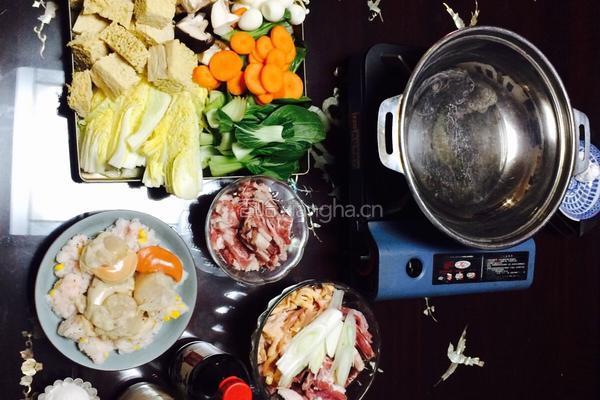 日式火锅～すき焼き的做法图解1