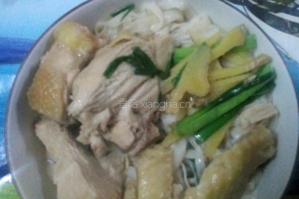 鸡肉汤面条的做法图解6