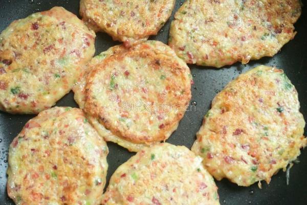 牛肉胡萝卜饼的做法图解8