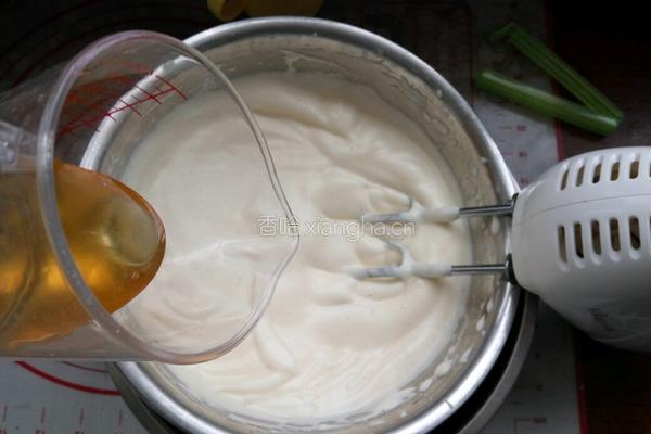 无水蜂蜜方蛋糕的做法图解7