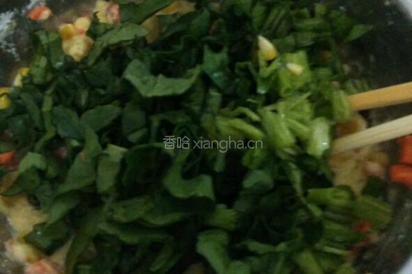 玉米胡萝卜饼的做法图解7