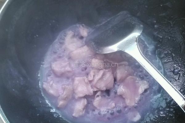 紫苏炒生粉肉的做法图解8