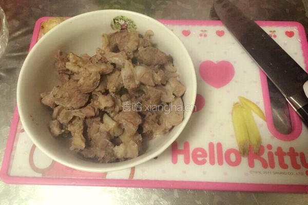 茹果妈妈___咖喱牛肉的做法图解3