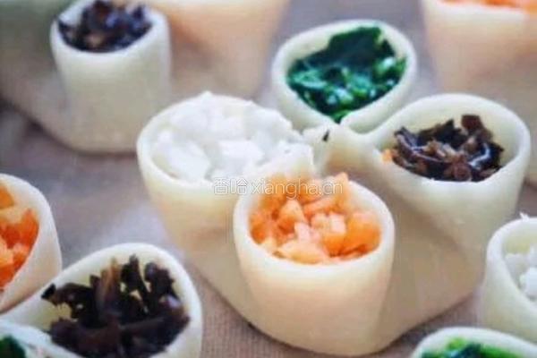 四喜蒸饺的做法图解7