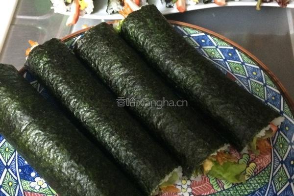 手卷寿司的做法图解6