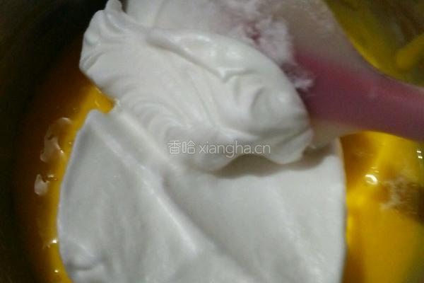 酥粒分蛋海绵蛋糕的做法图解5