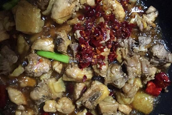 糍粑辣子鸡的做法图解6