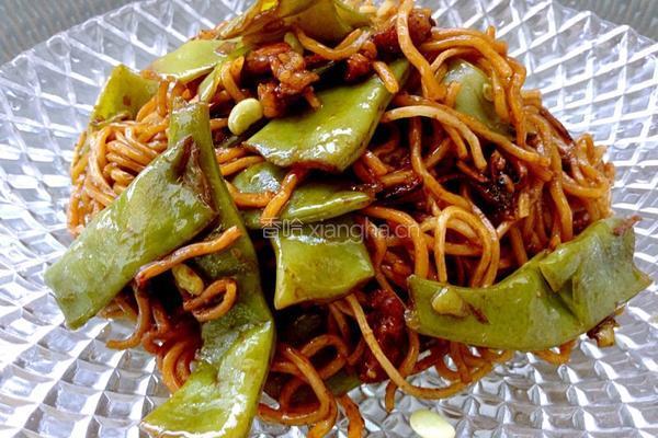 扁豆焖面的做法图解16