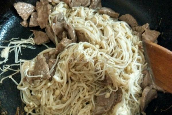 日式牛油金针菇的做法图解5