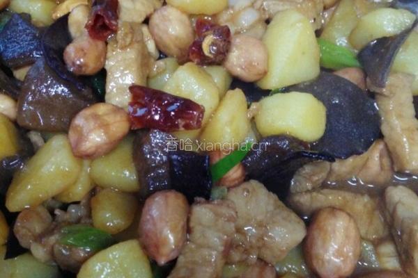 宫保肉丁(金玉满堂)的做法图解6