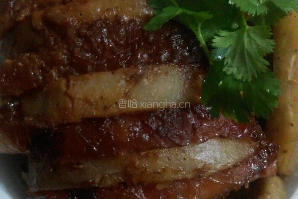 香芋扣肉的做法图解5