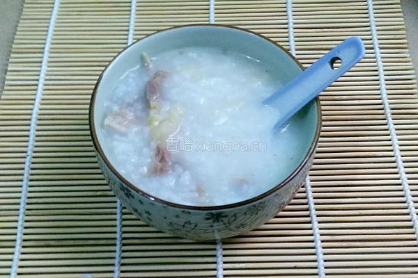 鸡腿粥的做法图解6