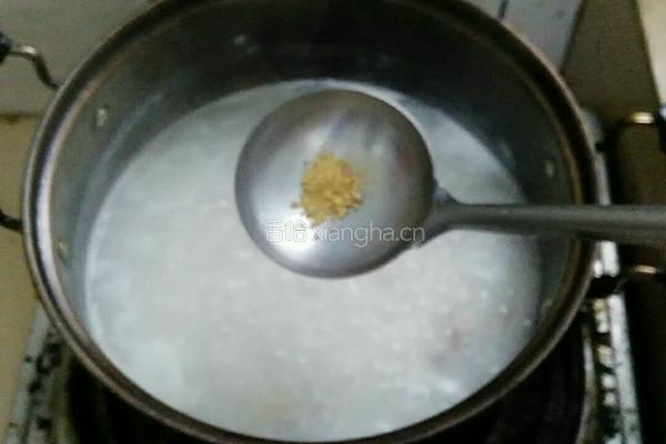 鸡腿粥的做法图解5