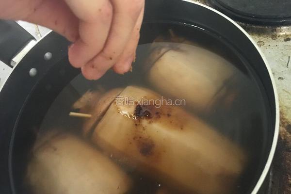 糯米藕的做法图解3