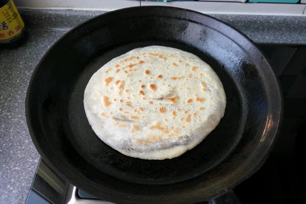 黑芝麻酱烙大饼的做法图解5