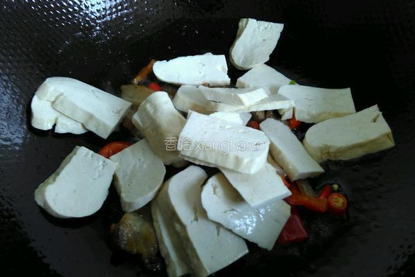 大蒜白干炒肉片的做法图解5