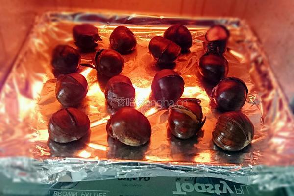 烤箱版糖炒栗子的做法图解4