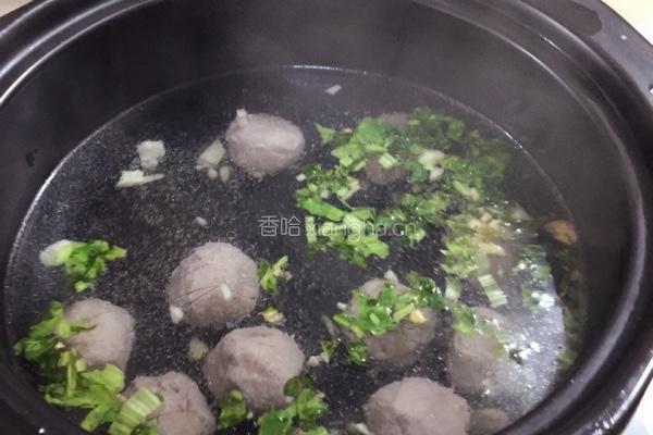 ?番茄牛丸汤的做法图解5
