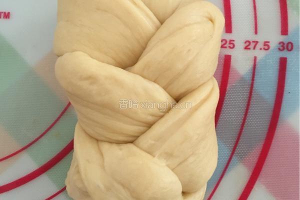 杏仁片辫子土司的做法图解9