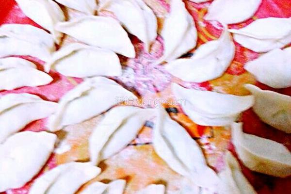 韭菜鸡蛋饺子的做法图解3