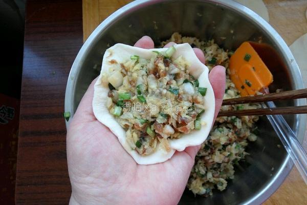 大白菜韭菜馅饼的做法图解10
