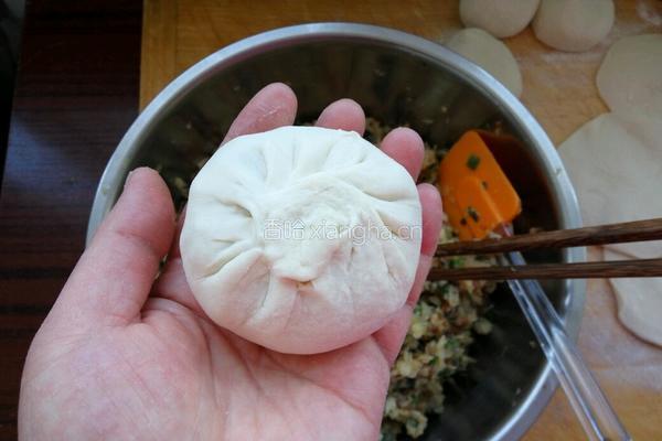 大白菜韭菜馅饼的做法图解11