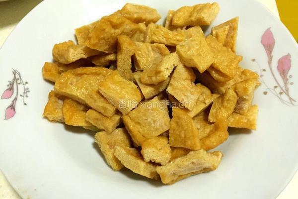 土豆豆腐烧茄子的做法图解4