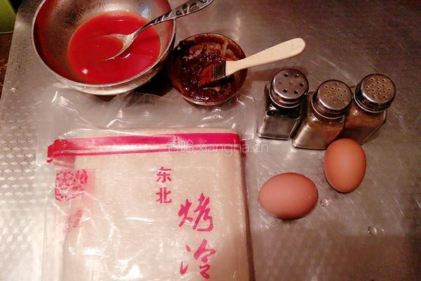 东北烤冷面的做法图解1