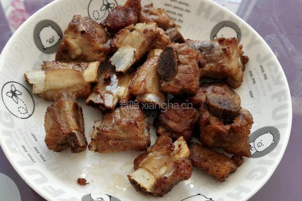 椒盐排骨的做法图解4