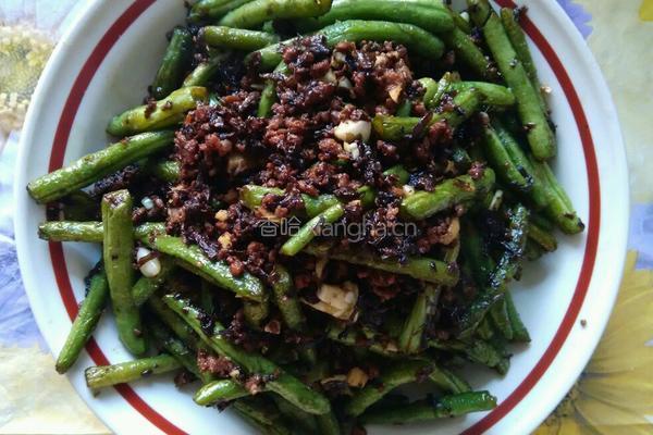 橄榄菜烧芸豆的做法图解5