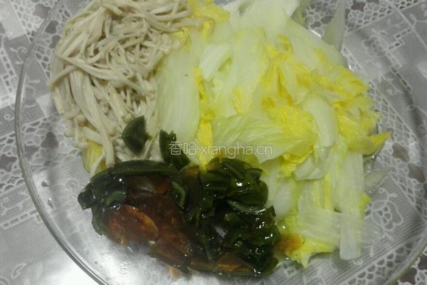 上汤娃娃菜的做法图解2