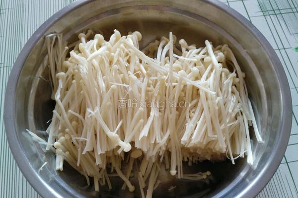锡纸金针菇的做法图解2