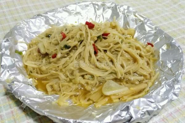 锡纸金针菇的做法图解7