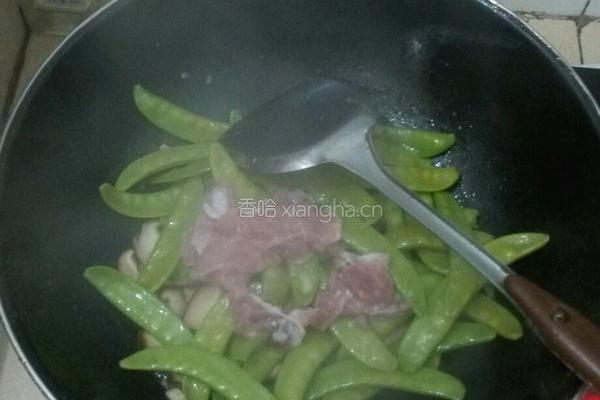 荷兰豆炒肉片的做法图解10