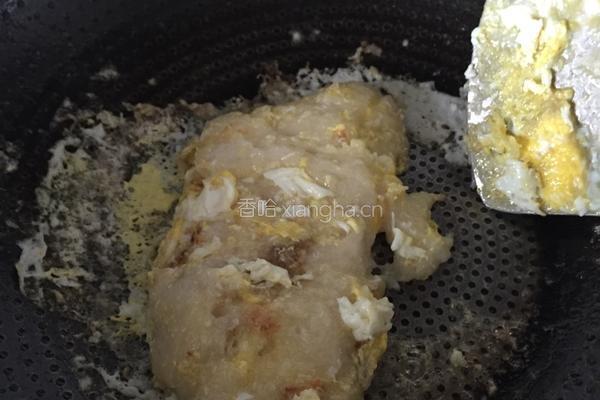 鸡蛋煎白糍的做法图解4