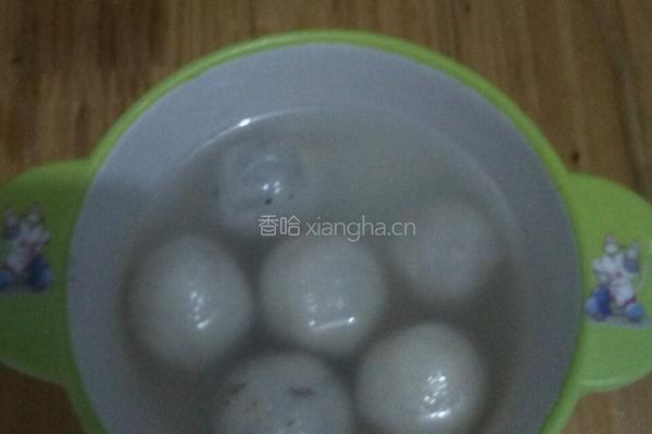 自制黑芝蔴汤圆的做法图解6