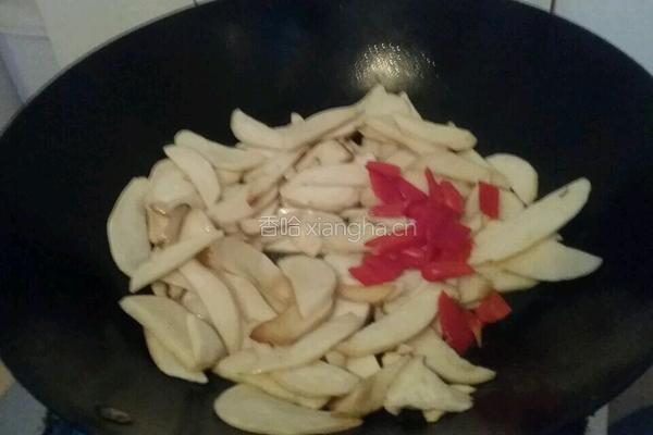 耗油杏鲍菇的做法图解3