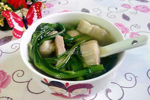 猪肉苦麦汤的做法图解6