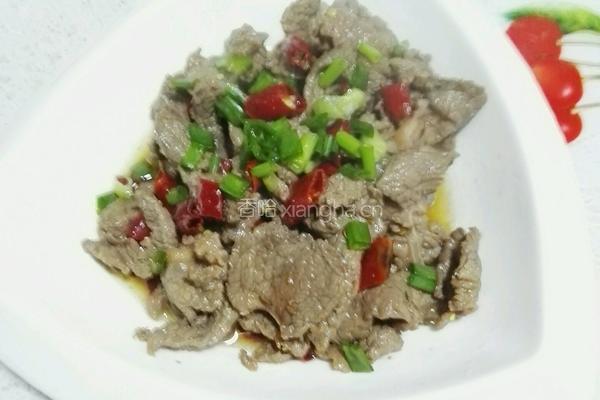 孜然牛肉的做法图解5