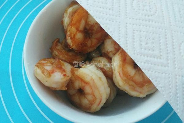 时尚炫彩虾球的做法图解16