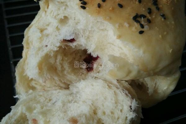 蔓越莓椰蓉吐司的做法图解17